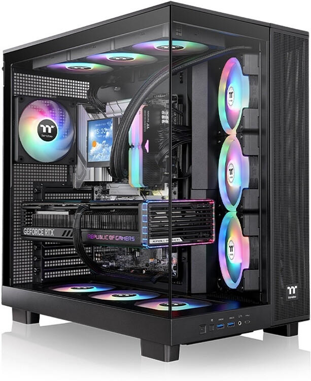 Корпус Thermaltake View 380 XL TG ARGB без БП черный (CA-11E-00M1WN-00)