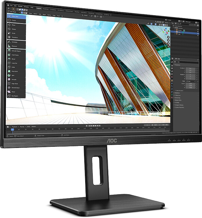 Монитор AOC Q24P2Q