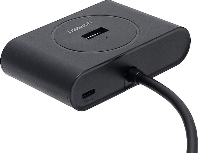 USB-хаб Ugreen CR113-20290 Black (20290)
