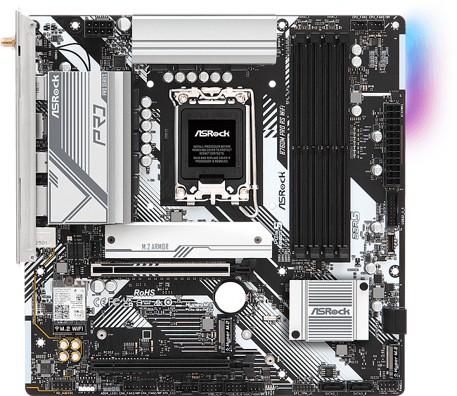 Материнская плата ASRock B760M Pro RS WiFi