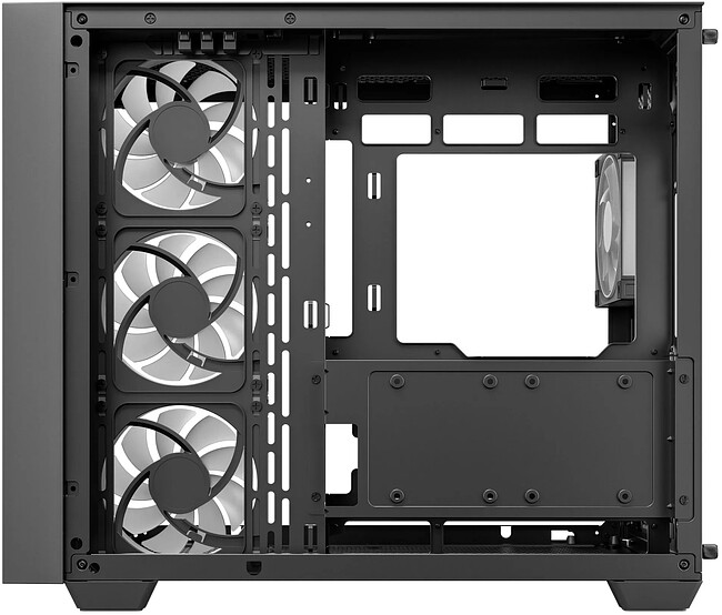Корпус DeepCool CG530U 4F ATX без БП черный (R-CG530U-BKAGA4-G)