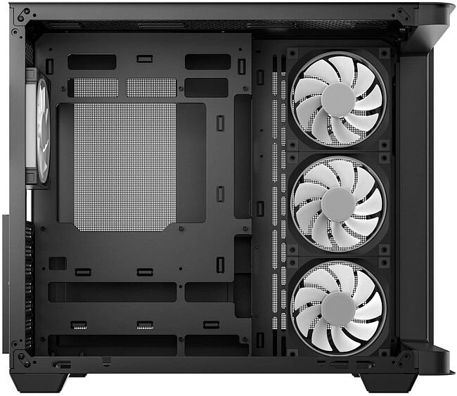 Корпус DeepCool CG530U 4F ATX без БП черный (R-CG530U-BKAGA4-G)