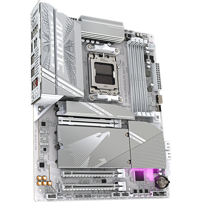 Материнская плата GigaByte X870 Aorus Elite WIFI7 Ice rev. 1.1