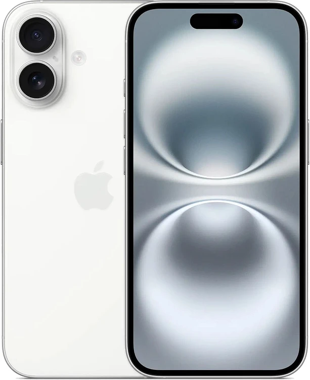 Смартфон Apple iPhone 16 256GB A3286 White (MYDX3J/A)