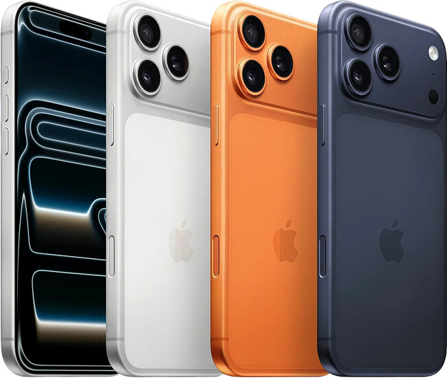 Смартфон Apple iPhone 17 Pro Max A3526 512Gb оранжевый (MFYT4KH/A)