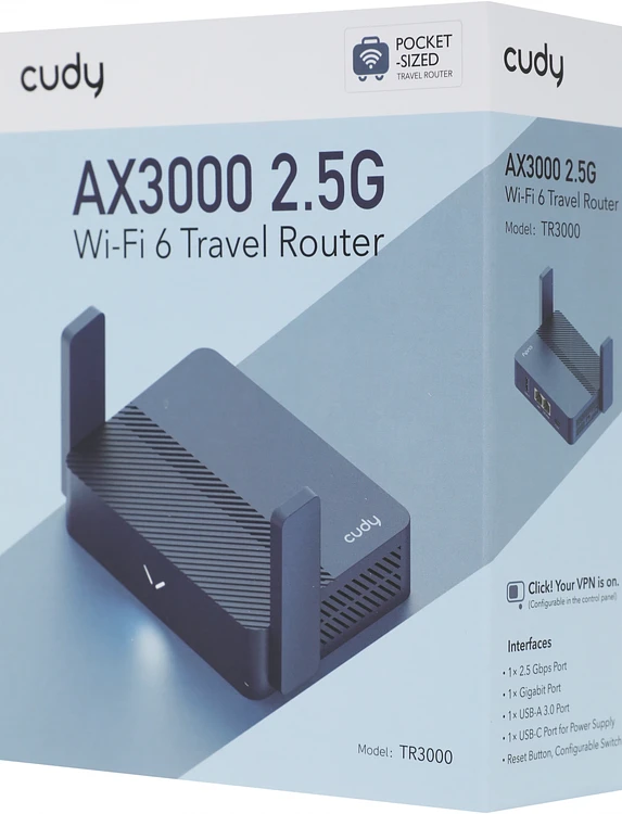Маршрутизатор Cudy TR3000