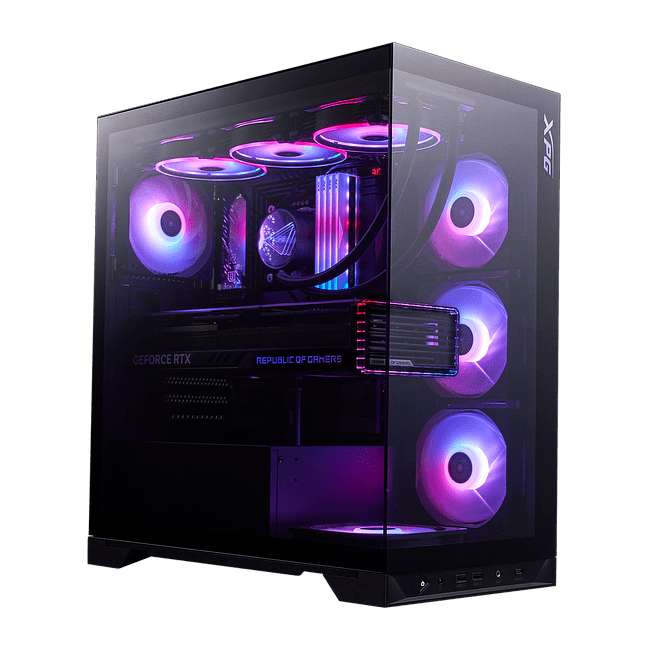 Корпус XPG Invader X BTF без БП Black (INVADERXBTFMT-BKCWW)