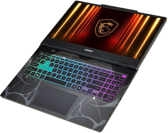 Ноутбук MSI MS-15Q3 Cyborg 15 B2RWGKG-1041XBY Translucent Black (9S7-15Q342-1041)