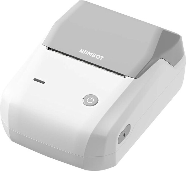 Термопринтер Niimbot B1 серебристый (1746887)