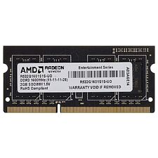 Оперативная память AMD Radeon 2GB DDR3 Black (R532G1601S1S-UO)