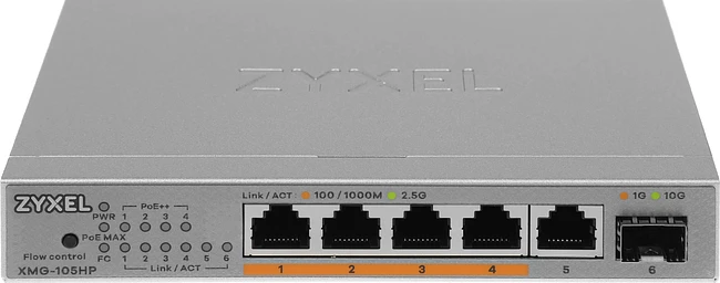 Коммутатор Zyxel XMG-105HP-EU0101F
