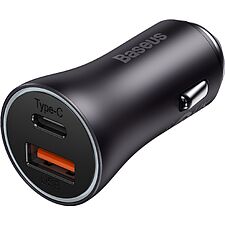 Автомобильное зарядное Baseus CGJM000113 Dark Gray