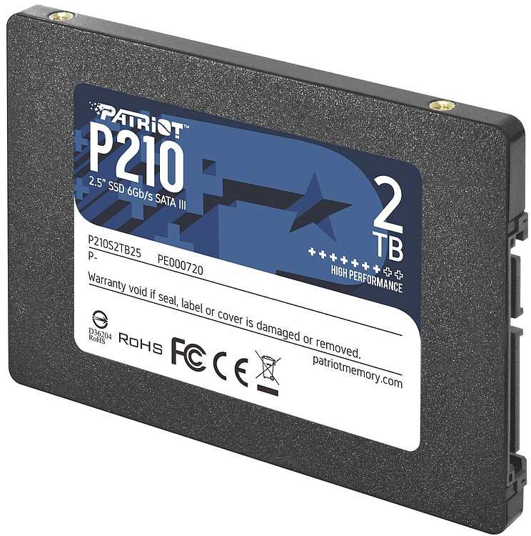 SSD диск Patriot 2.0Tb P210 P210S2TB25