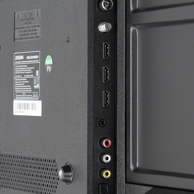 Телевизор Digma DM-LED40SBB31 черный
