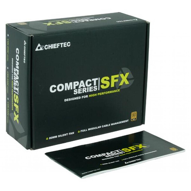 Блок питания Chieftec Compact SFX 80PLUS GOLD 550W (CSN-550C)