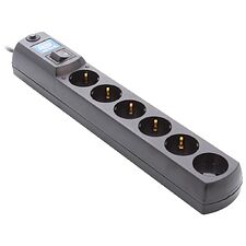 Сетевой фильтр Most HV6 5 м черный