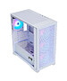 Корпус HAFF Glory Mini Air mATX без БП White
