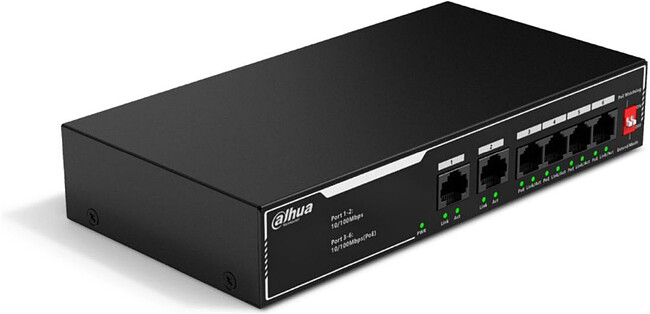 Коммутатор Dahua DH-SF1006LP Коммутатор Dahua DH-SF1006LP