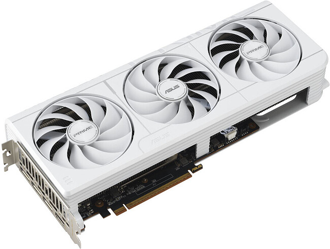 Видеокарта ASUS RX 9070 XT Prime White OC 16GB GDDR6 PRIME-RX9070XT-O16G-WHITE (90YV0L75-M0NA00)