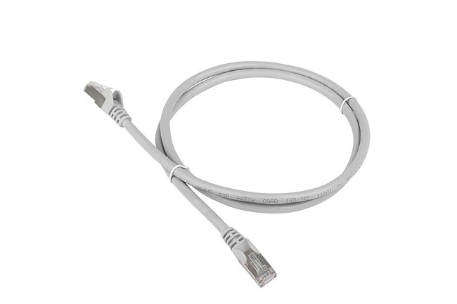 Патч-корд TWT TWT-45-45-10/S-GY серый
