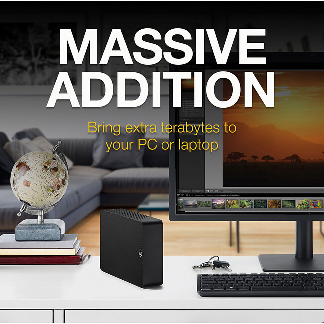 Внешний накопитель Seagate Expansion 6Tb черный (STKP6000400)