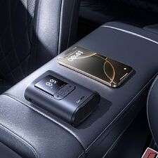 Автомобильный компрессор Baseus GoTrip VA1 C0119701 Cosmic Black (C01197)