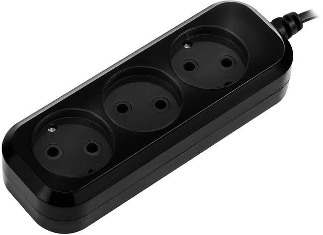 Удлинитель Sunwind SW-PE33-B черный Удлинитель Sunwind SW-PE33-B черный