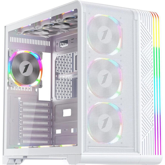 Корпус 1stPlayer VT7 без БП White (VT7-WH-4FS7-W)