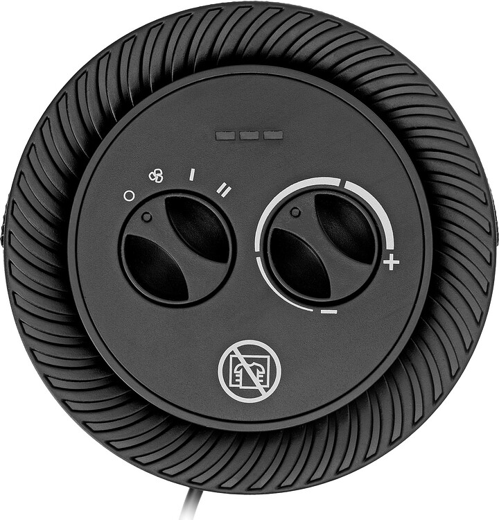 Тепловентилятор Denzel DTFC-1200S черный
