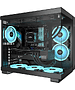 Корпус PCCooler C3 T500 ARGB BK черный без БП (C3-T500BKD6-GL)