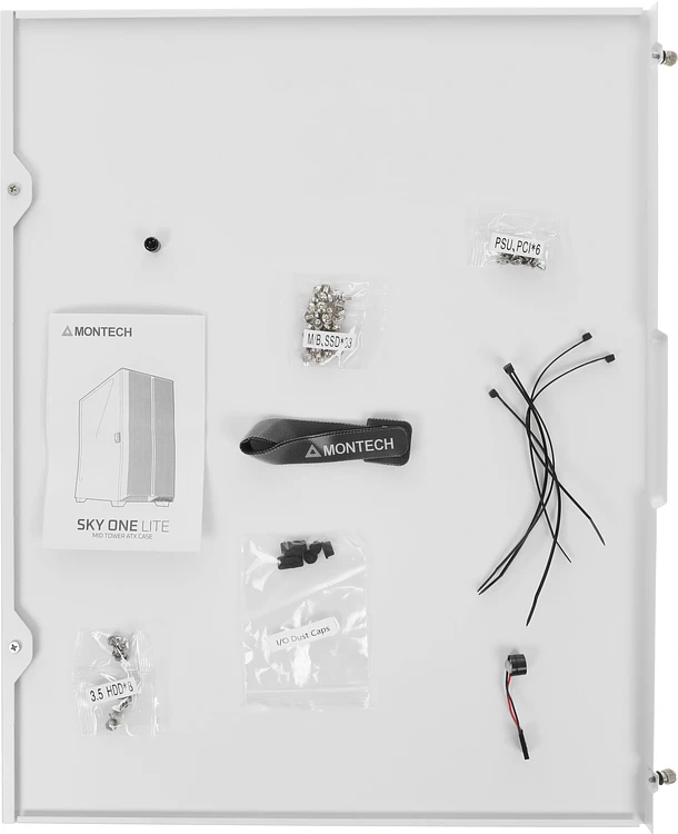 Корпус Montech SKY ONE Lite белый без БП