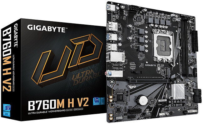 Материнская плата Gigabyte B760M H V2 rev. 1.0