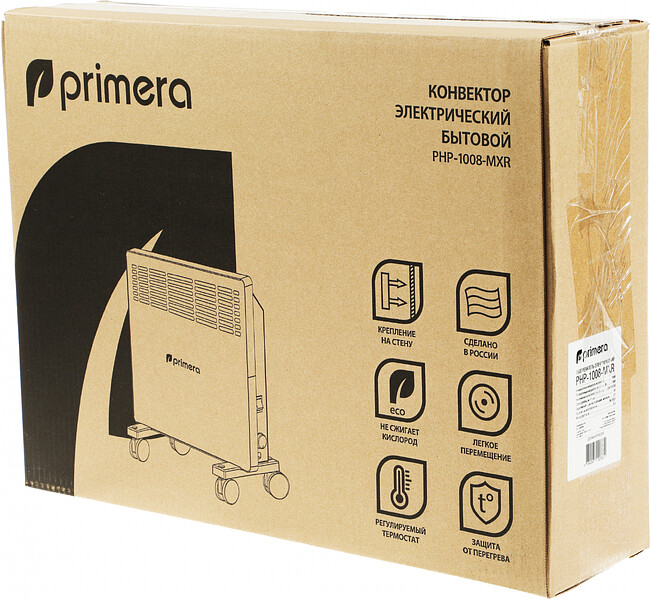 Конвектор Primera Ram PHP-1008-MXR белый