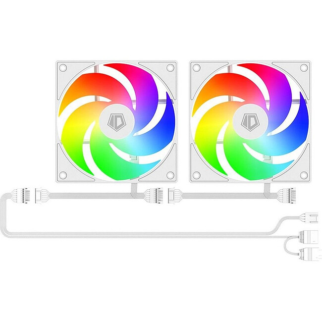 Корпус ID-Cooling View 500 ARGB без БП белый