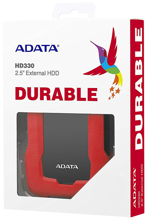 Внешний накопитель A-Data HD330 2Tb красный (AHD330-2TU31-CRD)