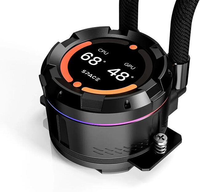 Система жидкостного охлаждения для процессора ID-Cooling SL240 XE Black
