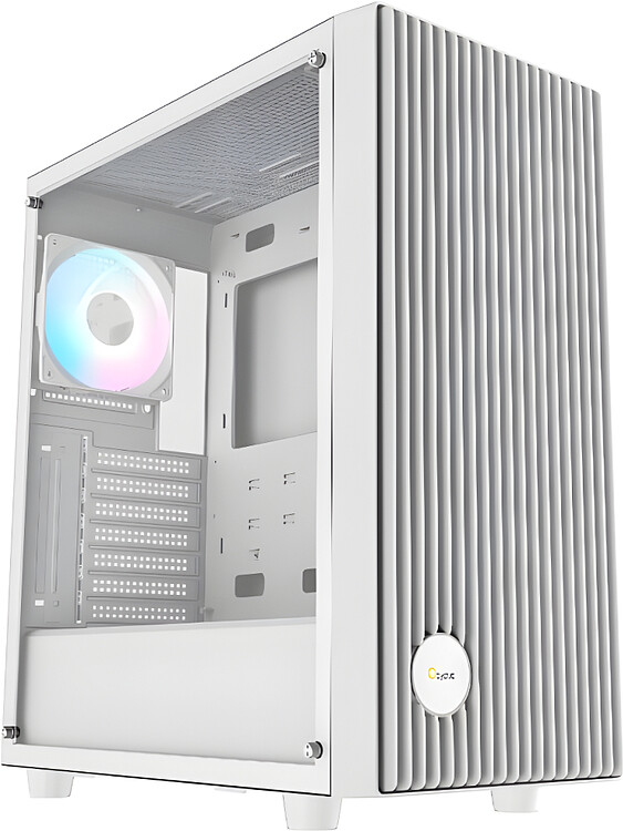 Корпус Ocypus Gamma C70 ARGB без БП White (Gamma-C70-WHG400XX-GL)