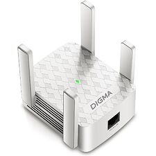 Усилитель Wi-Fi Digma D-WR400 белый