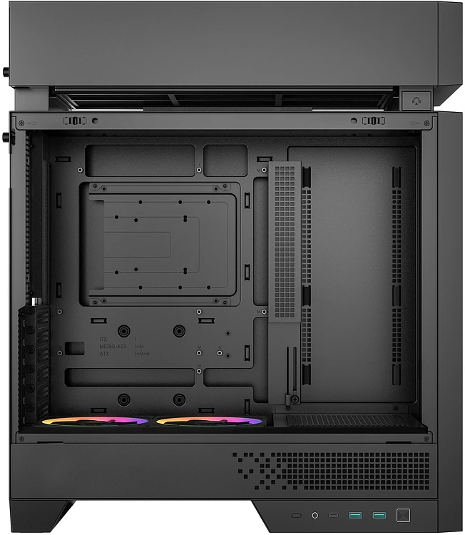 Корпус Deepcool CL660 без БП черный (R-CL660-BKNNA0-G-1)