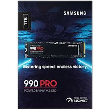 SSD диск Samsung 990 Pro Black Client 1TB (MZ-V9P1T0B/AM)