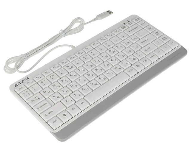 Клавиатура A4Tech Fstyler FK11 1391318 белый