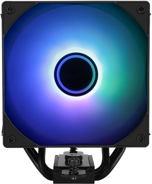 Кулер для процессора Thermalright Assassin Spirit 120 Vision ARGB черный (AS120-VISION-BL-ARGB)