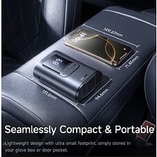 Автомобильный компрессор Baseus GoTrip VA1 C0119501 Cosmic Black (C01195)