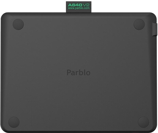 Графический планшет Parblo A640 V2 черный