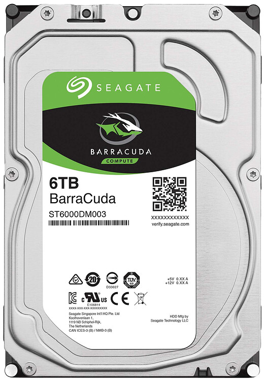 Жесткий диск Seagate Original ST6000DM003