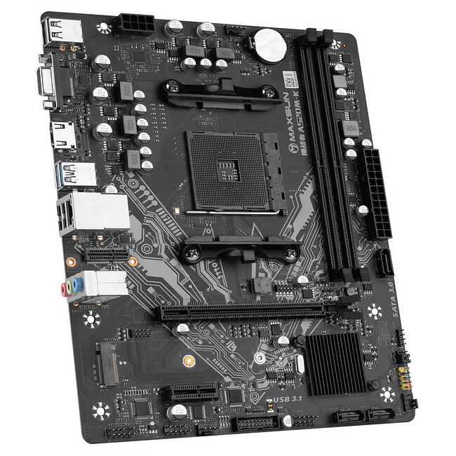 Материнская плата Maxsun Challenger DDR4 (A520M-K)