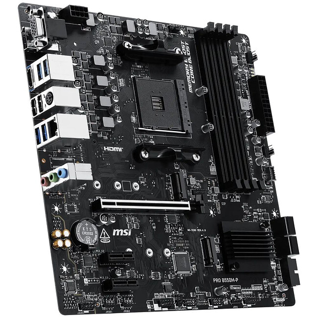 Материнская плата MSI Pro B550M-P