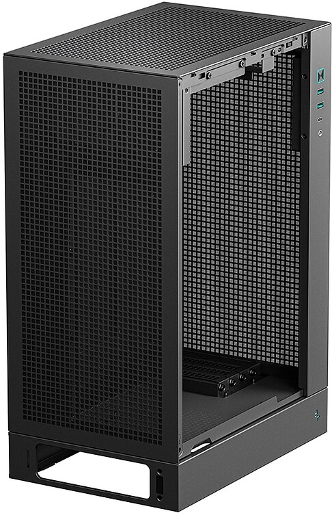 Корпус DeepCool CH170 Plus miniITX без БП черный (R-CH170-BKNGM0-G)