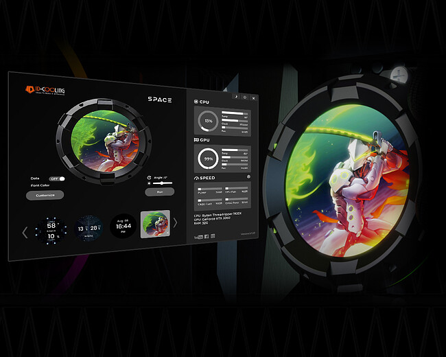 Система жидкостного охлаждения для процессора ID-Cooling SL360 XE