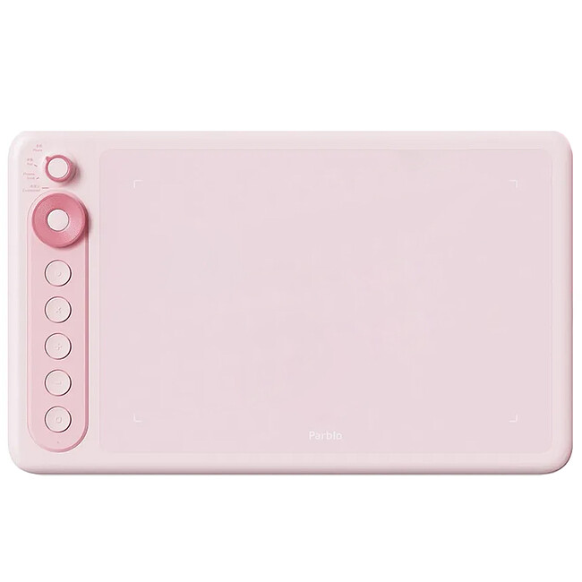 Графический планшет Parblo Intangbo X7 Pink